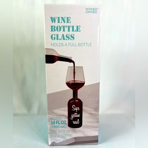 Wine Bottle Glass